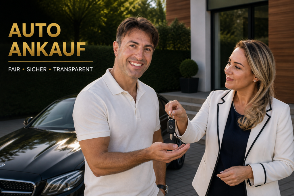 Autoankauf – Fahrzeug verkaufen und direkt an Autoankäufer übergeben
